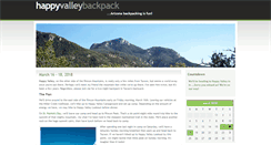 Desktop Screenshot of happyvalley.sierra-hikes.com