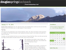 Tablet Screenshot of douglassprings.sierra-hikes.com