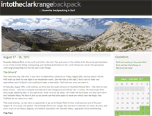 Tablet Screenshot of clarkrange.sierra-hikes.com