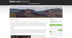 Desktop Screenshot of bluerange.sierra-hikes.com