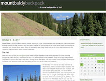 Tablet Screenshot of mountbaldy.sierra-hikes.com