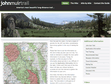 Tablet Screenshot of jmt.sierra-hikes.com