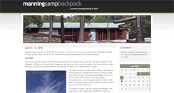 Desktop Screenshot of manningcamp.sierra-hikes.com