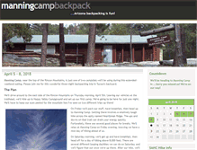 Tablet Screenshot of manningcamp.sierra-hikes.com